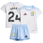 AVFC aston villa adidas away baby kit 2024-25 with onana 24 printing Collection | Official Aston Villa Kits and Apparel