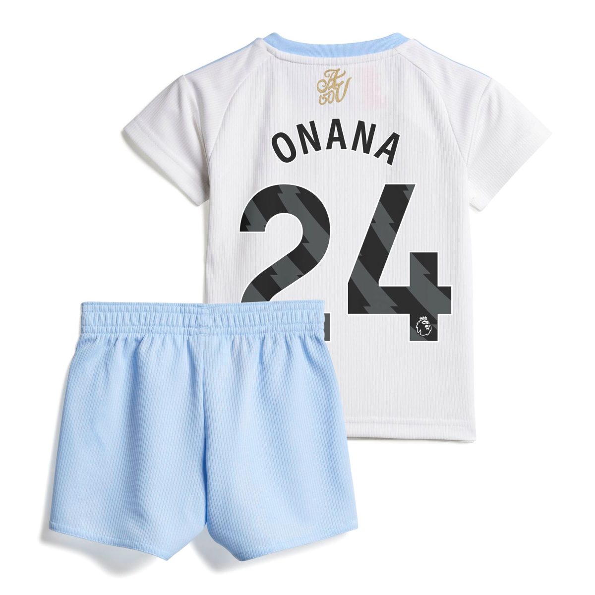 AVFC aston villa adidas away baby kit 2024-25 with onana 24 printing Collection | Official Aston Villa Kits and Apparel