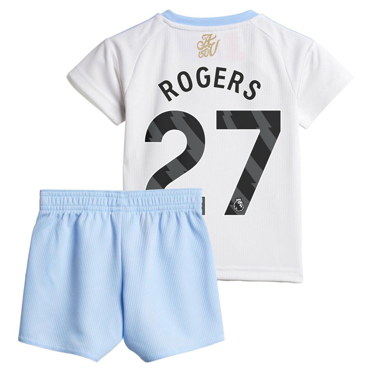 AVFC aston villa adidas away baby kit 2024-25 with rogers 27 printing Collection | Official Aston Villa Kits and Apparel