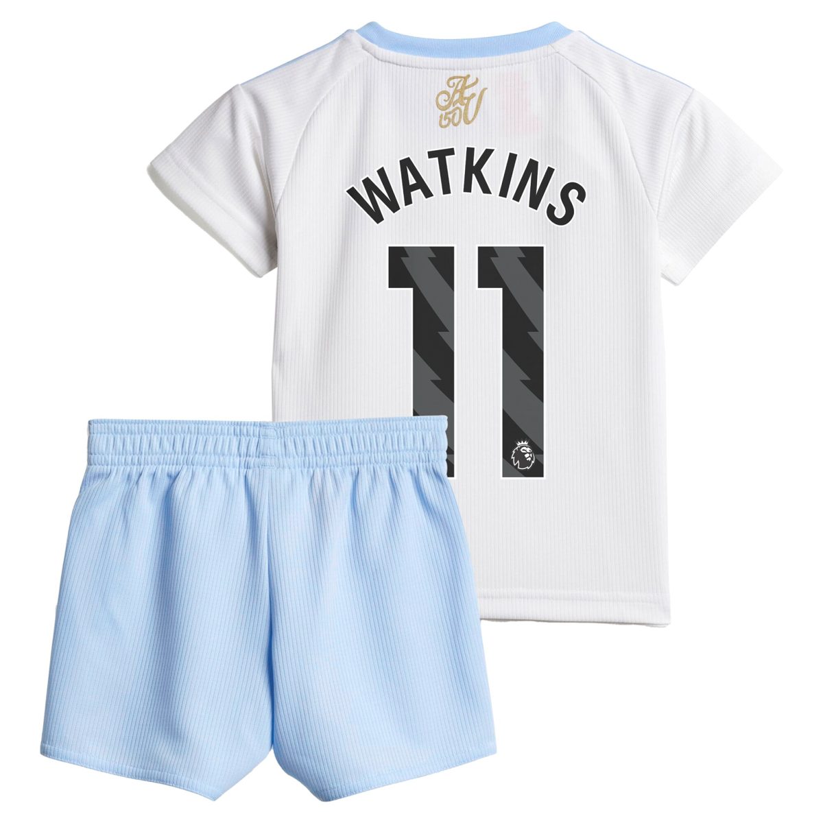 AVFC aston villa adidas away baby kit 2024-25 with watkins 11 printing Collection | Official Aston Villa Kits and Apparel