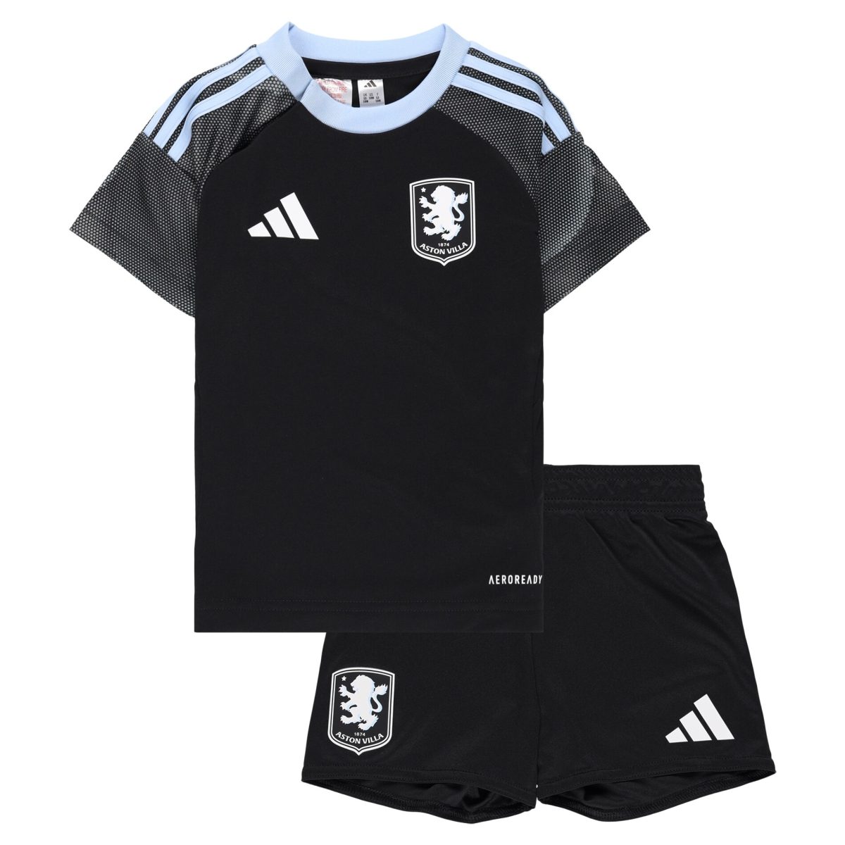 AVFC aston villa adidas away baby kit 2025-26 with custom printing Collection | Official Aston Villa Kits and Apparel