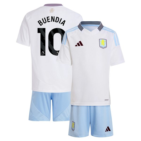 AVFC aston villa adidas away mini kit 2024-25 with buendia 10 printing Collection | Official Aston Villa Kits and Apparel