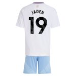 AVFC aston villa adidas away mini kit 2024-25 with jaden 19 printing Collection | Official Aston Villa Kits and Apparel