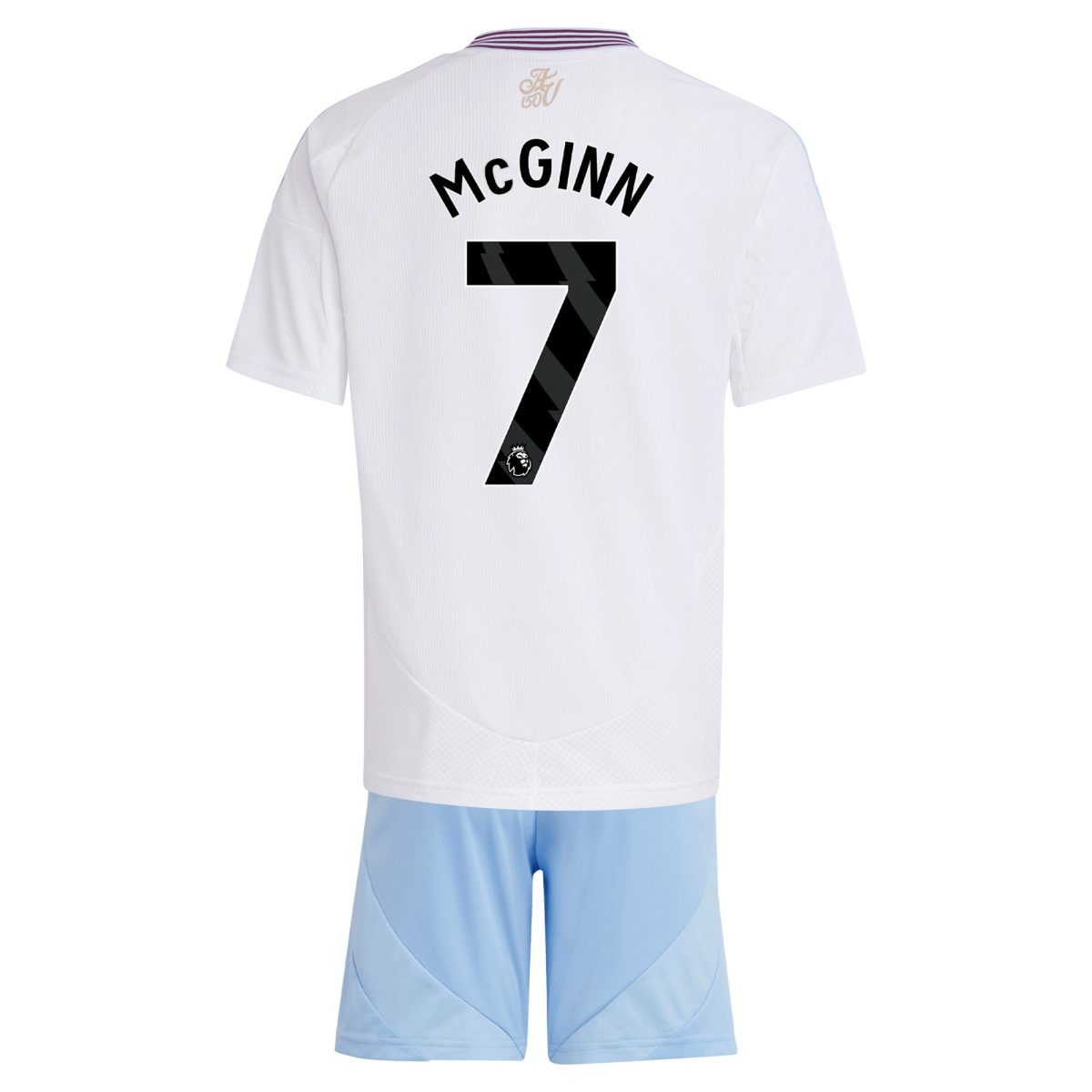 AVFC aston villa adidas away mini kit 2024-25 with mcginn 7 printing Collection | Official Aston Villa Kits and Apparel