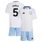 AVFC aston villa adidas away mini kit 2024-25 with mings 5 printing Collection | Official Aston Villa Kits and Apparel