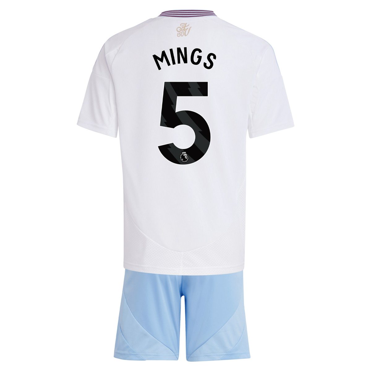 AVFC aston villa adidas away mini kit 2024-25 with mings 5 printing Collection | Official Aston Villa Kits and Apparel