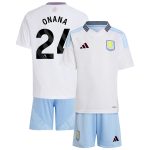 AVFC aston villa adidas away mini kit 2024-25 with onana 24 printing Collection | Official Aston Villa Kits and Apparel