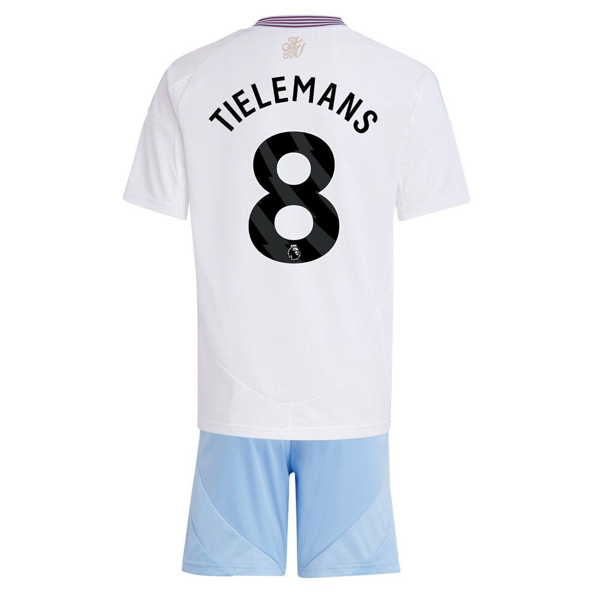 AVFC aston villa adidas away mini kit 2024-25 with tielemans 8 printing Collection | Official Aston Villa Kits and Apparel