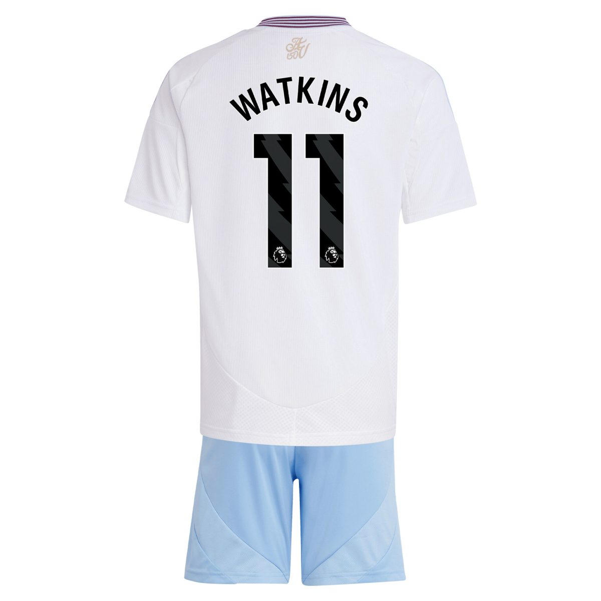 AVFC aston villa adidas away mini kit 2024-25 with watkins 11 printing Collection | Official Aston Villa Kits and Apparel