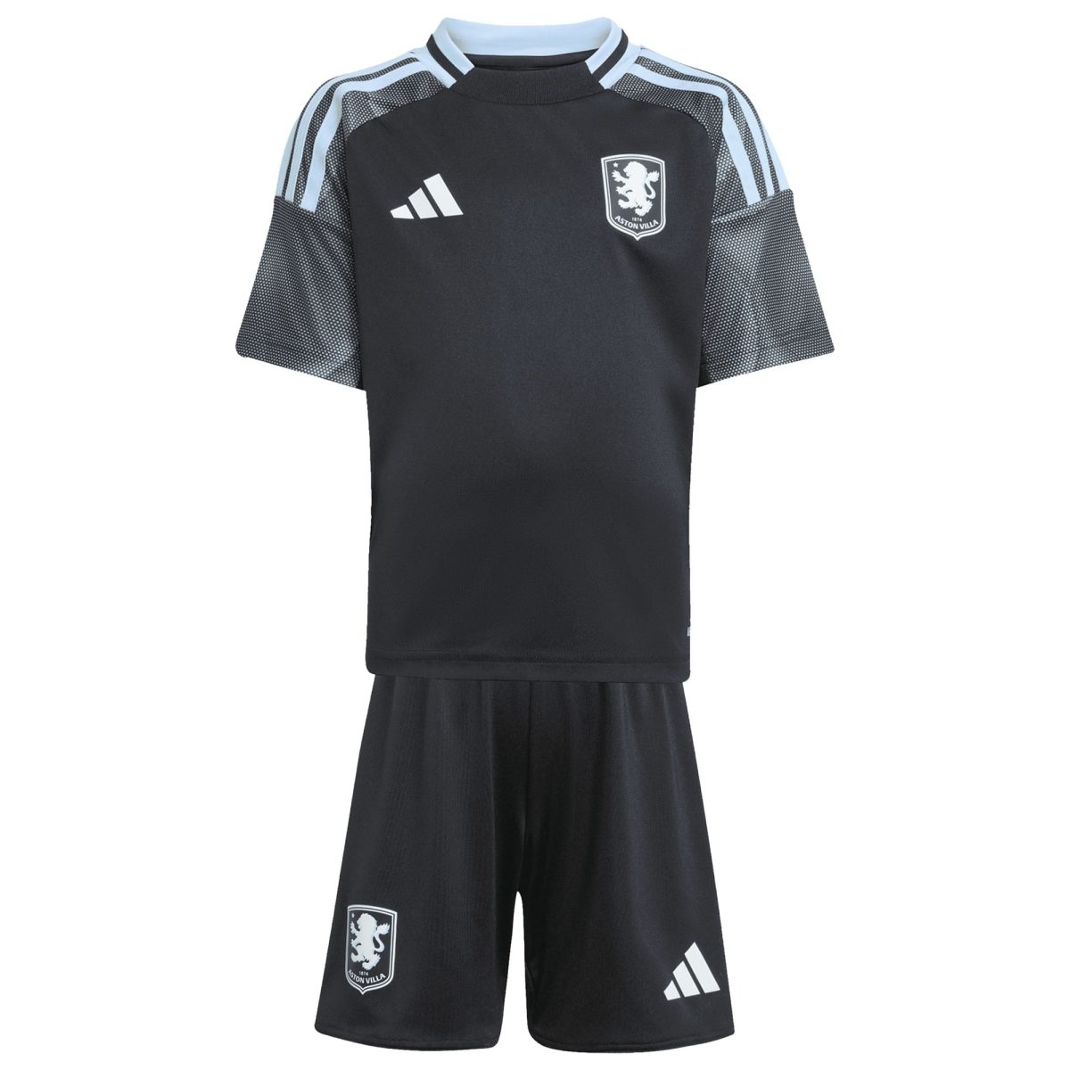 AVFC aston villa adidas away mini kit 2025-26 with custom printing Collection | Official Aston Villa Kits and Apparel