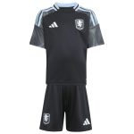 AVFC aston villa adidas away mini kit 2025-26 with custom printing Collection | Official Aston Villa Kits and Apparel