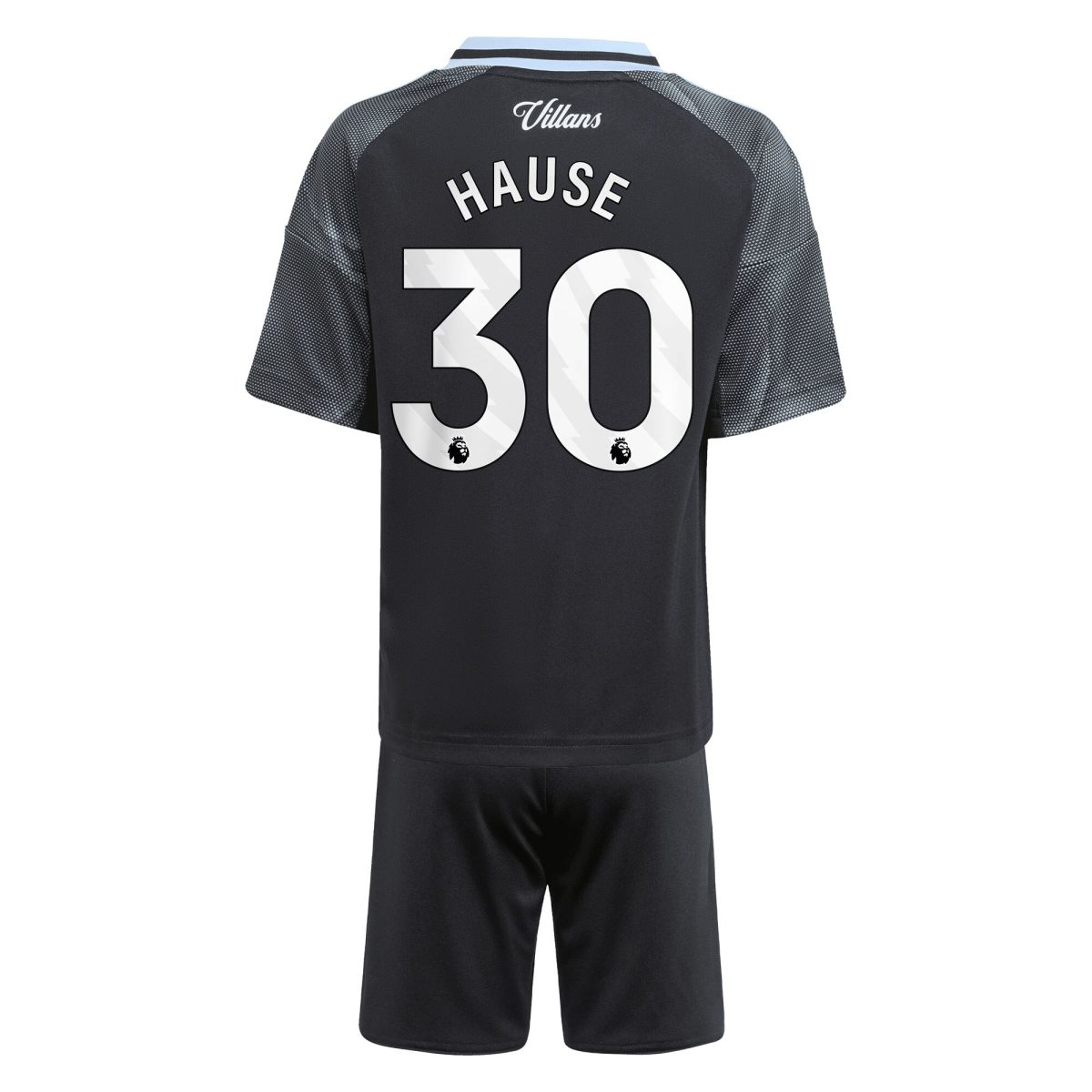 AVFC aston villa adidas away mini kit 2025-26 with hause 30 printing Collection | Official Aston Villa Kits and Apparel