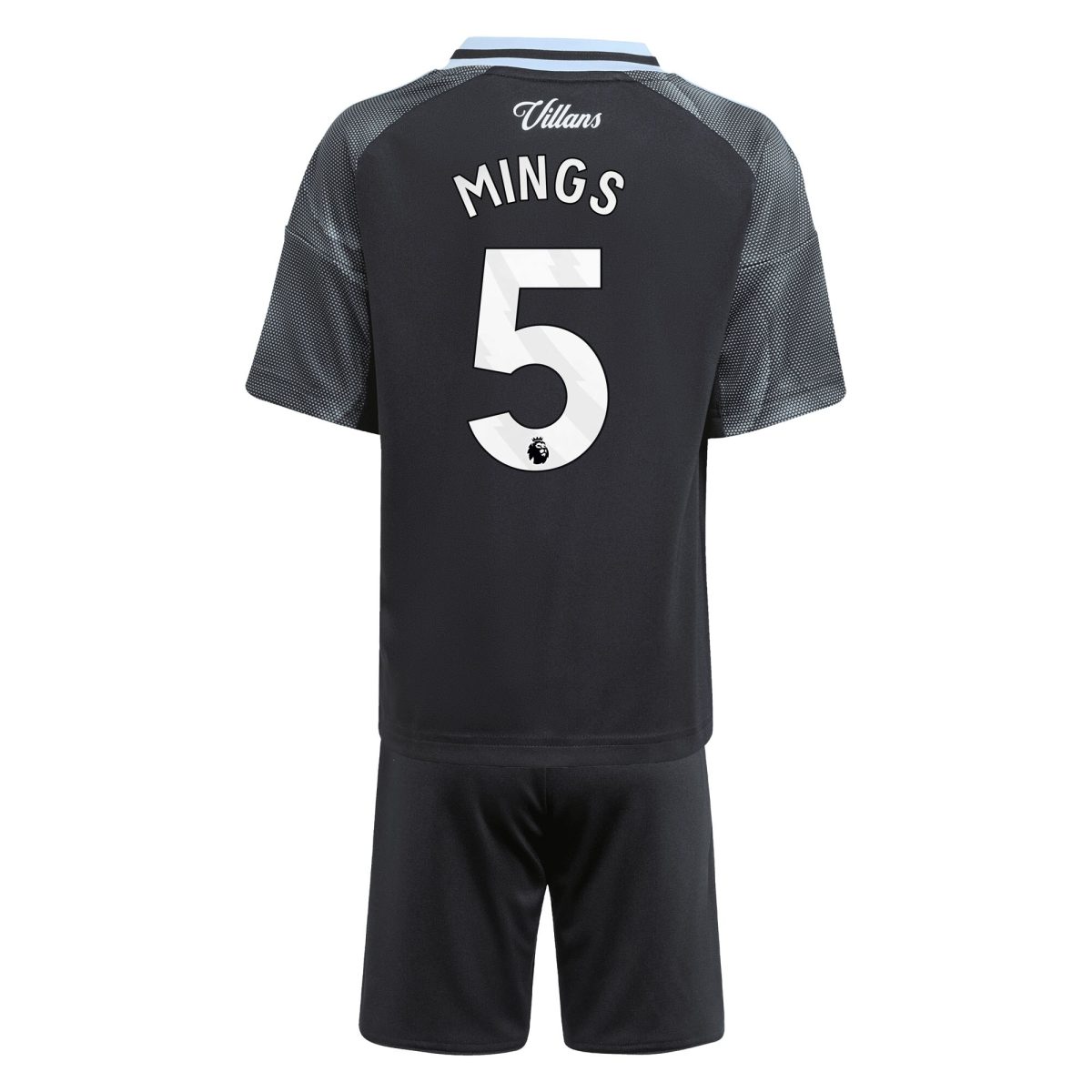 AVFC aston villa adidas away mini kit 2025-26 with mings 5 printing Collection | Official Aston Villa Kits and Apparel