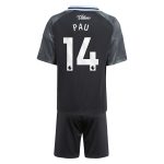 AVFC aston villa adidas away mini kit 2025-26 with pau 14 printing Collection | Official Aston Villa Kits and Apparel