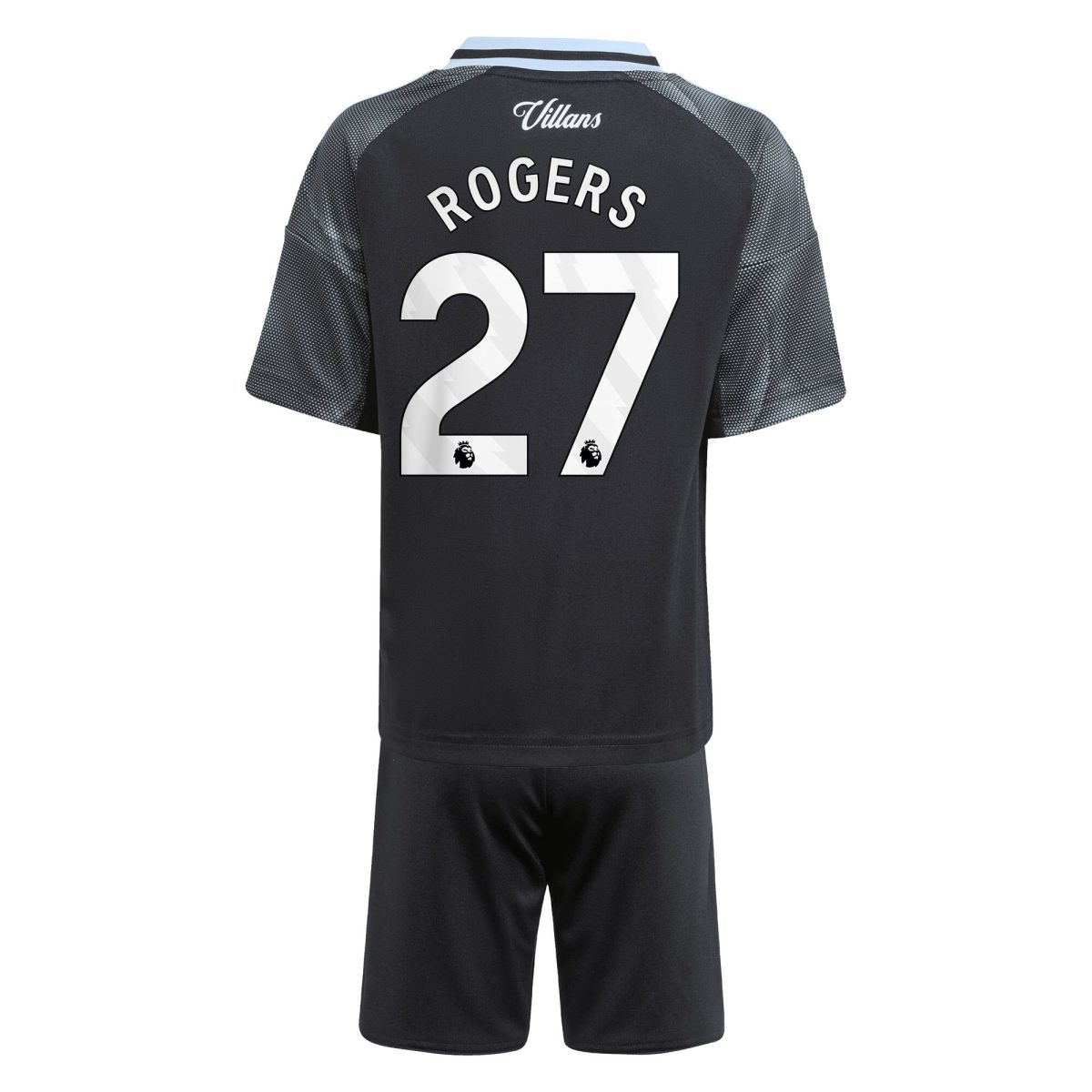 AVFC aston villa adidas away mini kit 2025-26 with rogers 27 printing Collection | Official Aston Villa Kits and Apparel