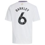 AVFC aston villa adidas away shirt 2024-25 – kids with barkley 6 printing Collection | Official Aston Villa Kits and Apparel