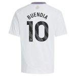 AVFC aston villa adidas away shirt 2024-25 – kids with buendia 10 printing Collection | Official Aston Villa Kits and Apparel