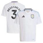 AVFC aston villa adidas away shirt 2024-25 – kids with diego carlos 3 printing Collection | Official Aston Villa Kits and Apparel