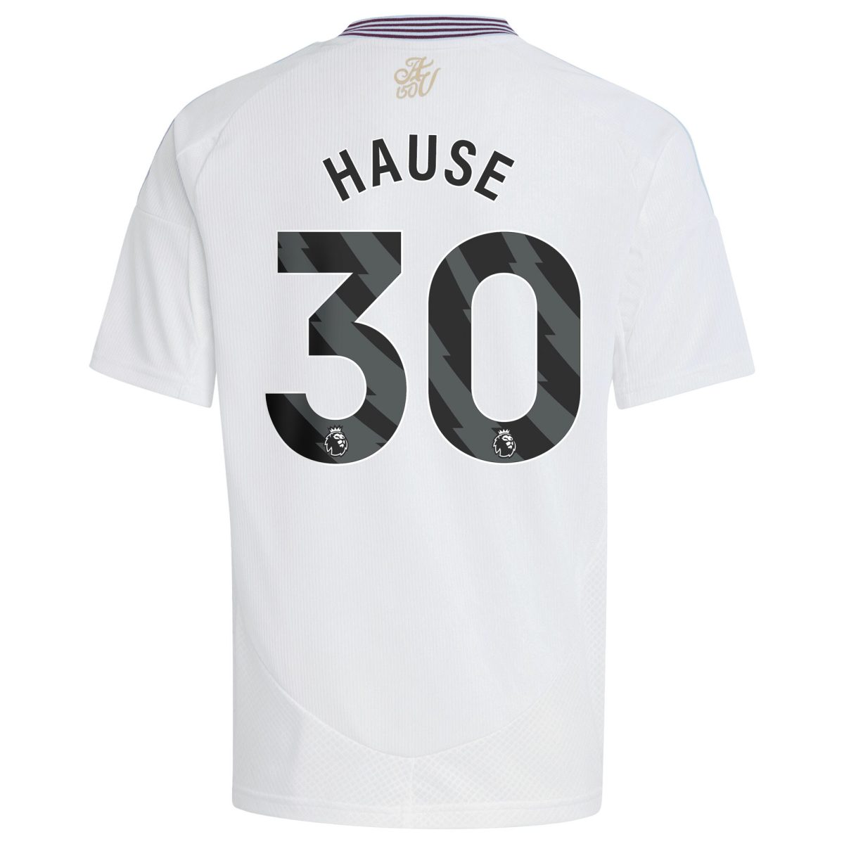 AVFC aston villa adidas away shirt 2024-25 – kids with hause 30 printing Collection | Official Aston Villa Kits and Apparel