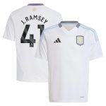 AVFC aston villa adidas away shirt 2024-25 – kids with j. ramsey 41 printing Collection | Official Aston Villa Kits and Apparel