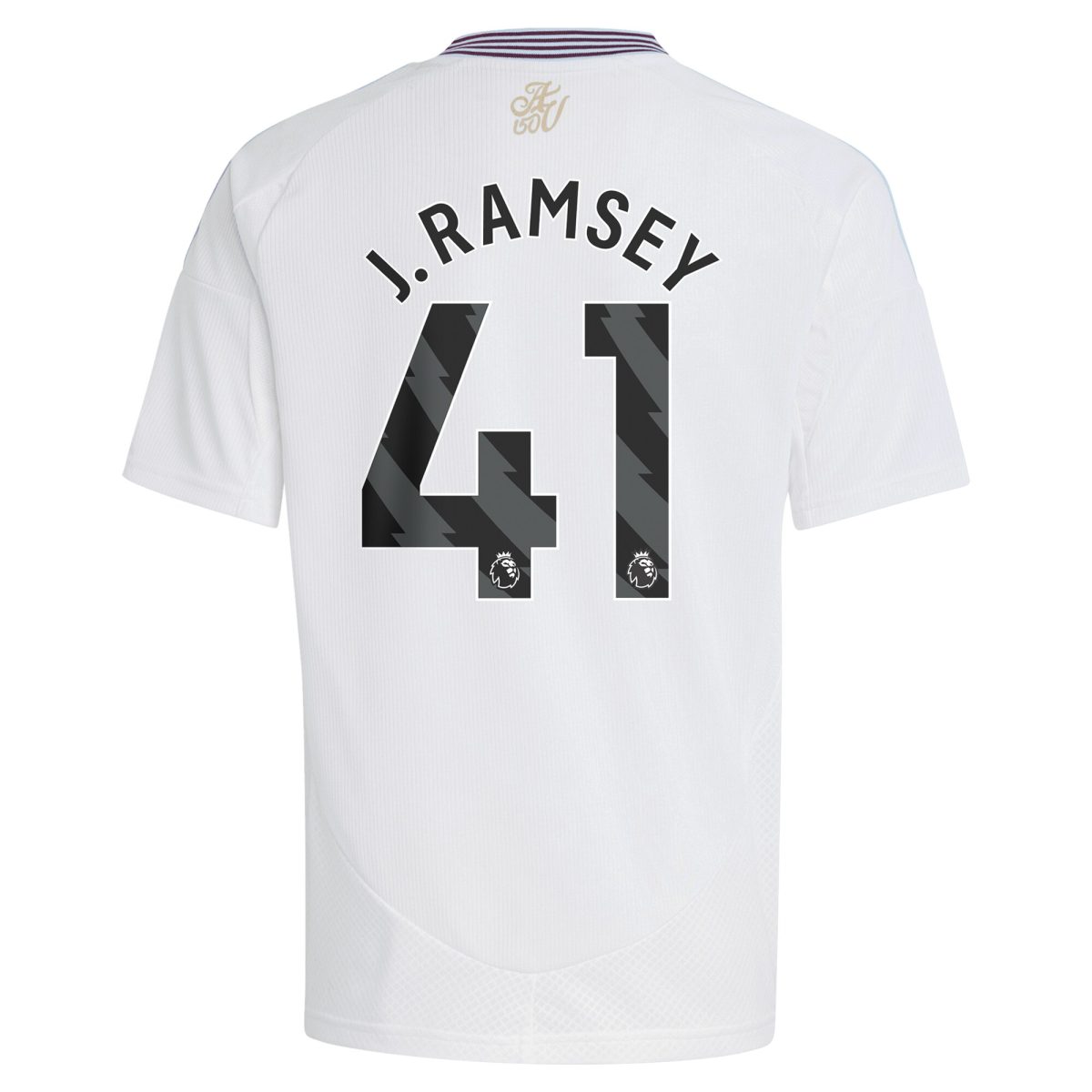 AVFC aston villa adidas away shirt 2024-25 – kids with j. ramsey 41 printing Collection | Official Aston Villa Kits and Apparel