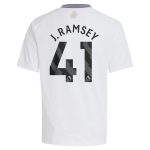 AVFC aston villa adidas away shirt 2024-25 – kids with j. ramsey 41 printing Collection | Official Aston Villa Kits and Apparel