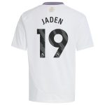 AVFC aston villa adidas away shirt 2024-25 – kids with jaden 19 printing Collection | Official Aston Villa Kits and Apparel