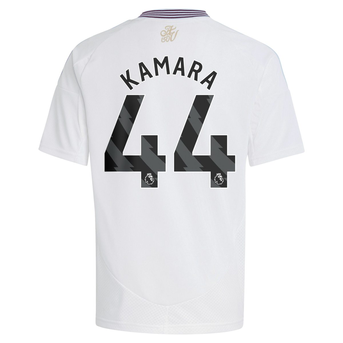 AVFC aston villa adidas away shirt 2024-25 – kids with kamara 44 printing Collection | Official Aston Villa Kits and Apparel