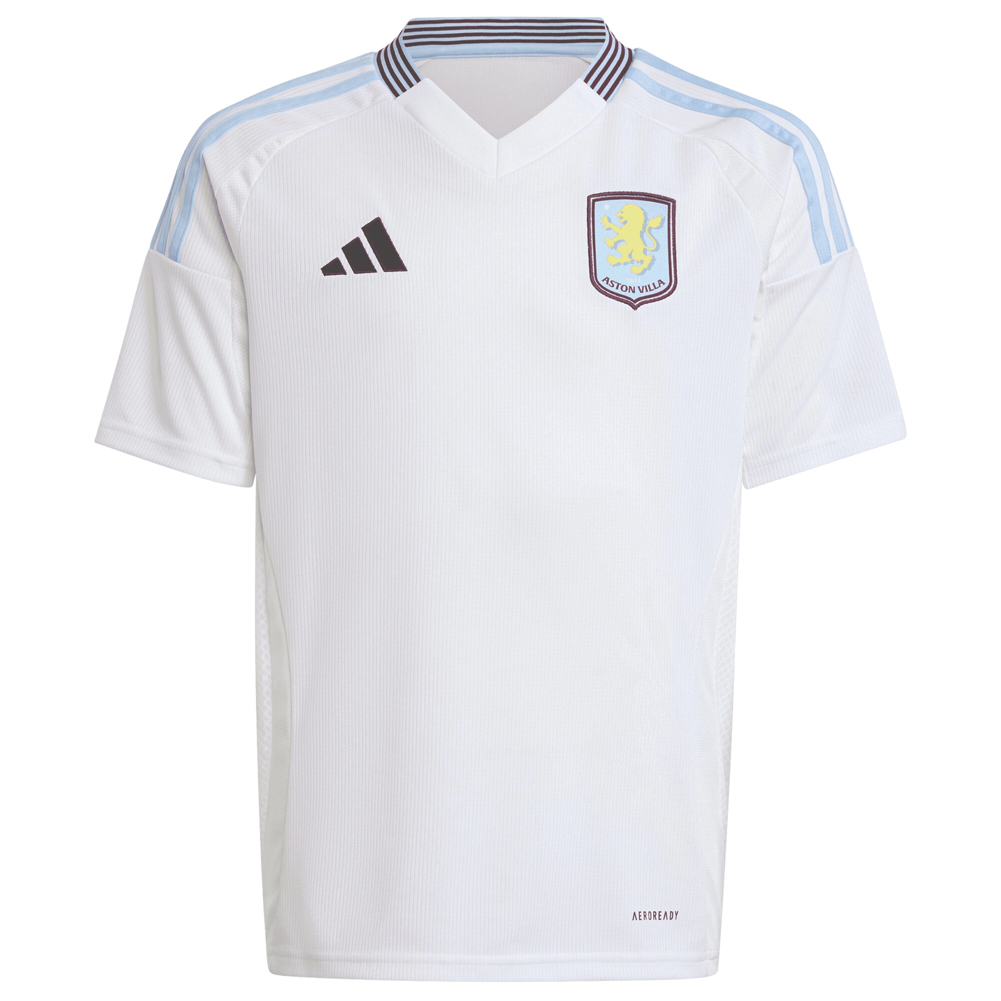 AVFC aston villa adidas away shirt 2024-25 – kids with malen 17 printing Collection | Official Aston Villa Kits and Apparel