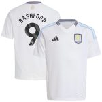 AVFC aston villa adidas away shirt 2024-25 – kids with rashford 9 printing Collection | Official Aston Villa Kits and Apparel