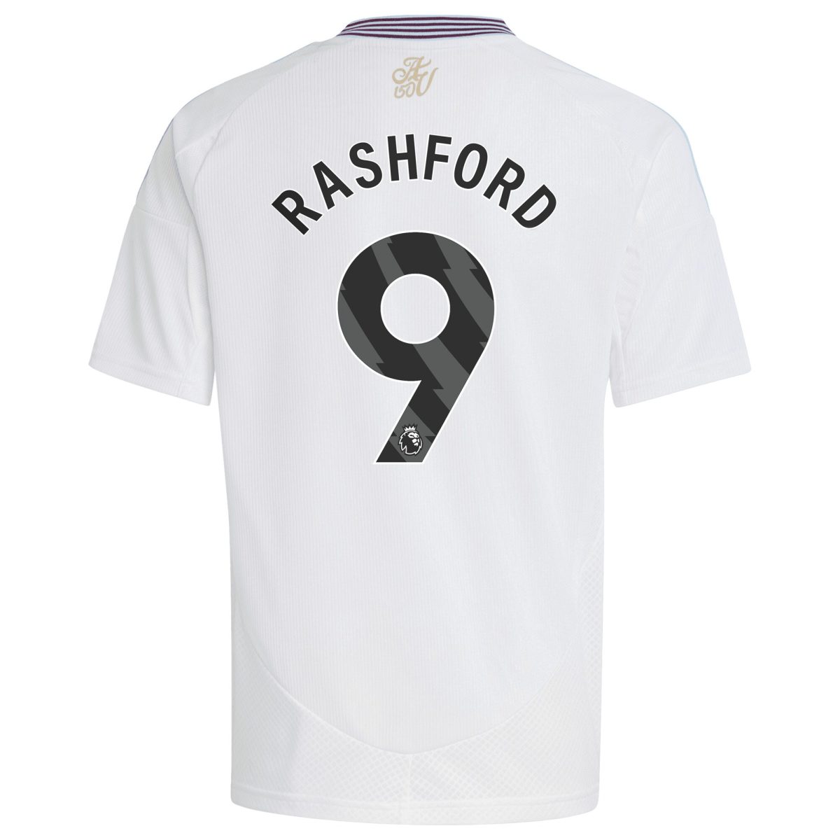 AVFC aston villa adidas away shirt 2024-25 – kids with rashford 9 printing Collection | Official Aston Villa Kits and Apparel