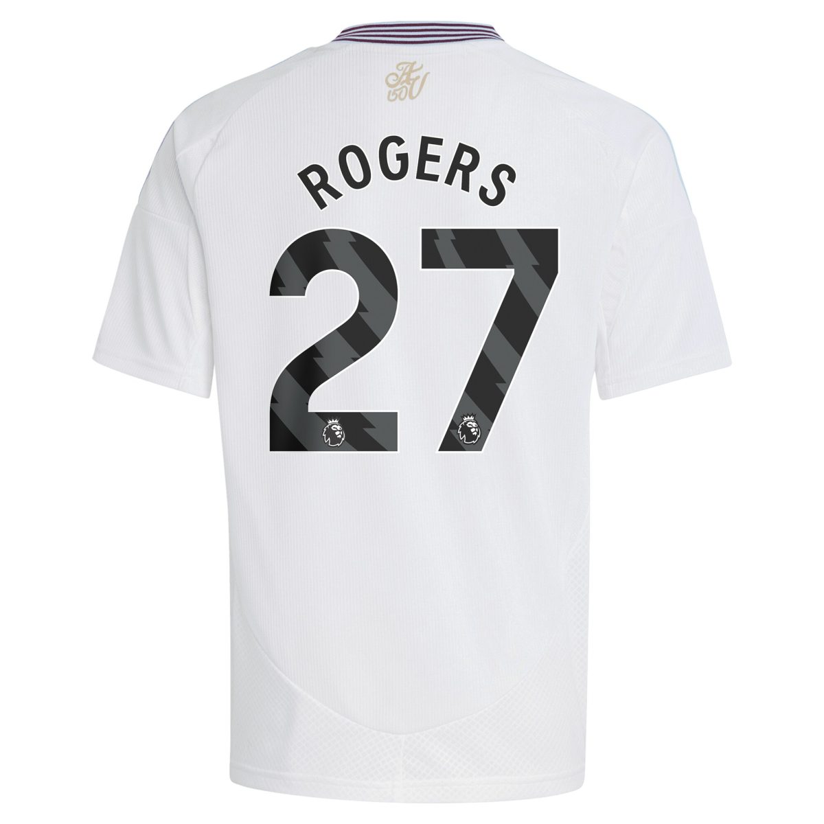AVFC aston villa adidas away shirt 2024-25 – kids with rogers 27 printing Collection | Official Aston Villa Kits and Apparel