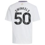AVFC aston villa adidas away shirt 2024-25 – kids with swinkels 50 printing Collection | Official Aston Villa Kits and Apparel