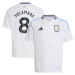 AVFC aston villa adidas away shirt 2024-25 – kids with tielemans 8 printing Collection | Official Aston Villa Kits and Apparel