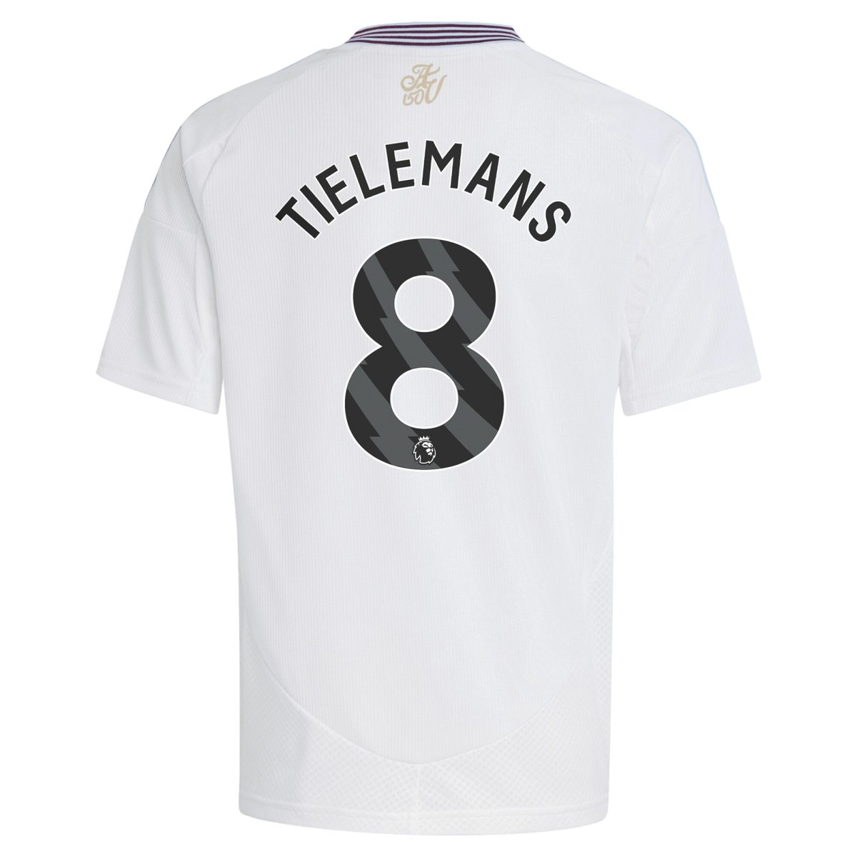 AVFC aston villa adidas away shirt 2024-25 – kids with tielemans 8 printing Collection | Official Aston Villa Kits and Apparel
