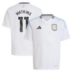 AVFC aston villa adidas away shirt 2024-25 – kids with watkins 11 printing Collection | Official Aston Villa Kits and Apparel