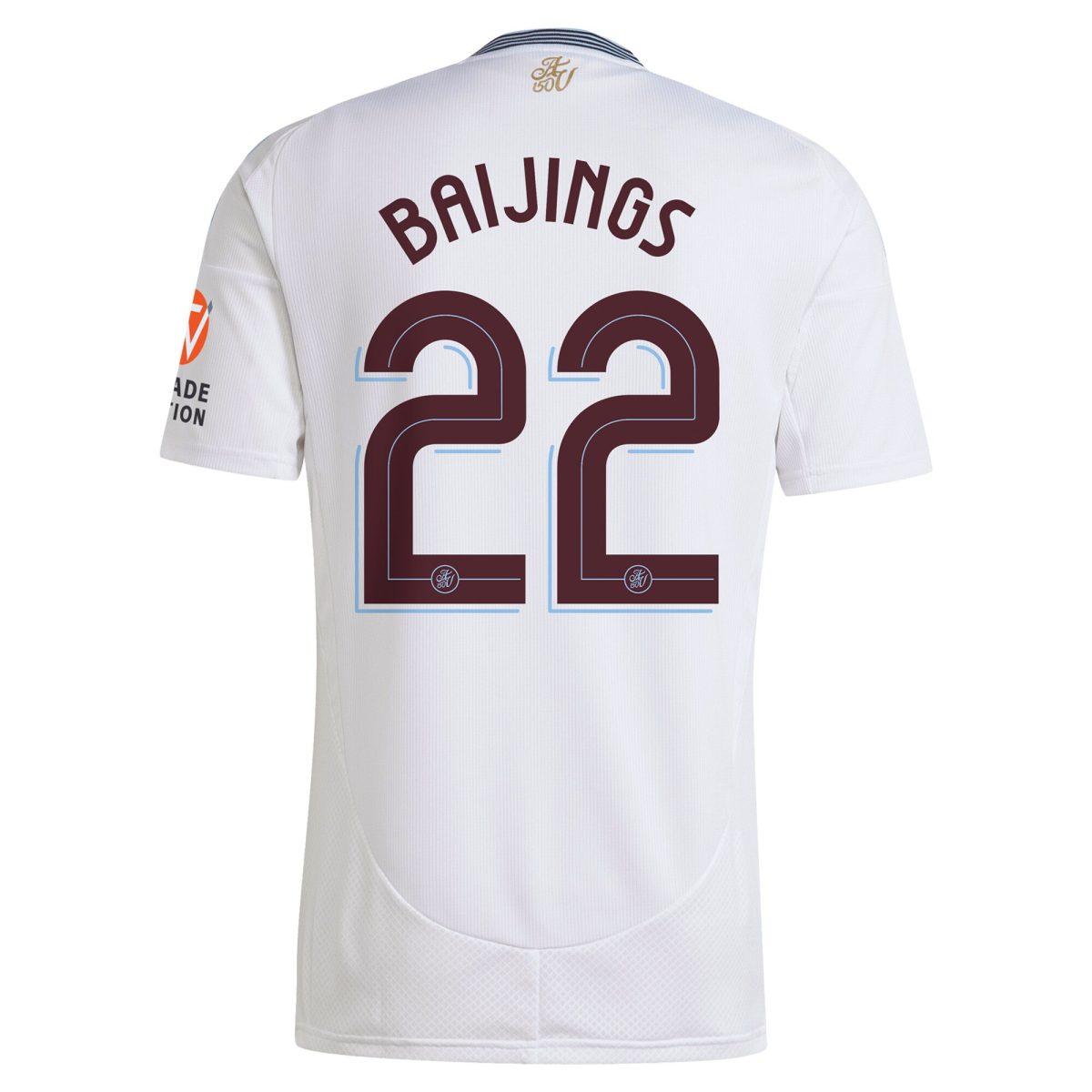 AVFC aston villa adidas away shirt 2024-25 with baijings 22 cup printing Collection | Official Aston Villa Kits and Apparel