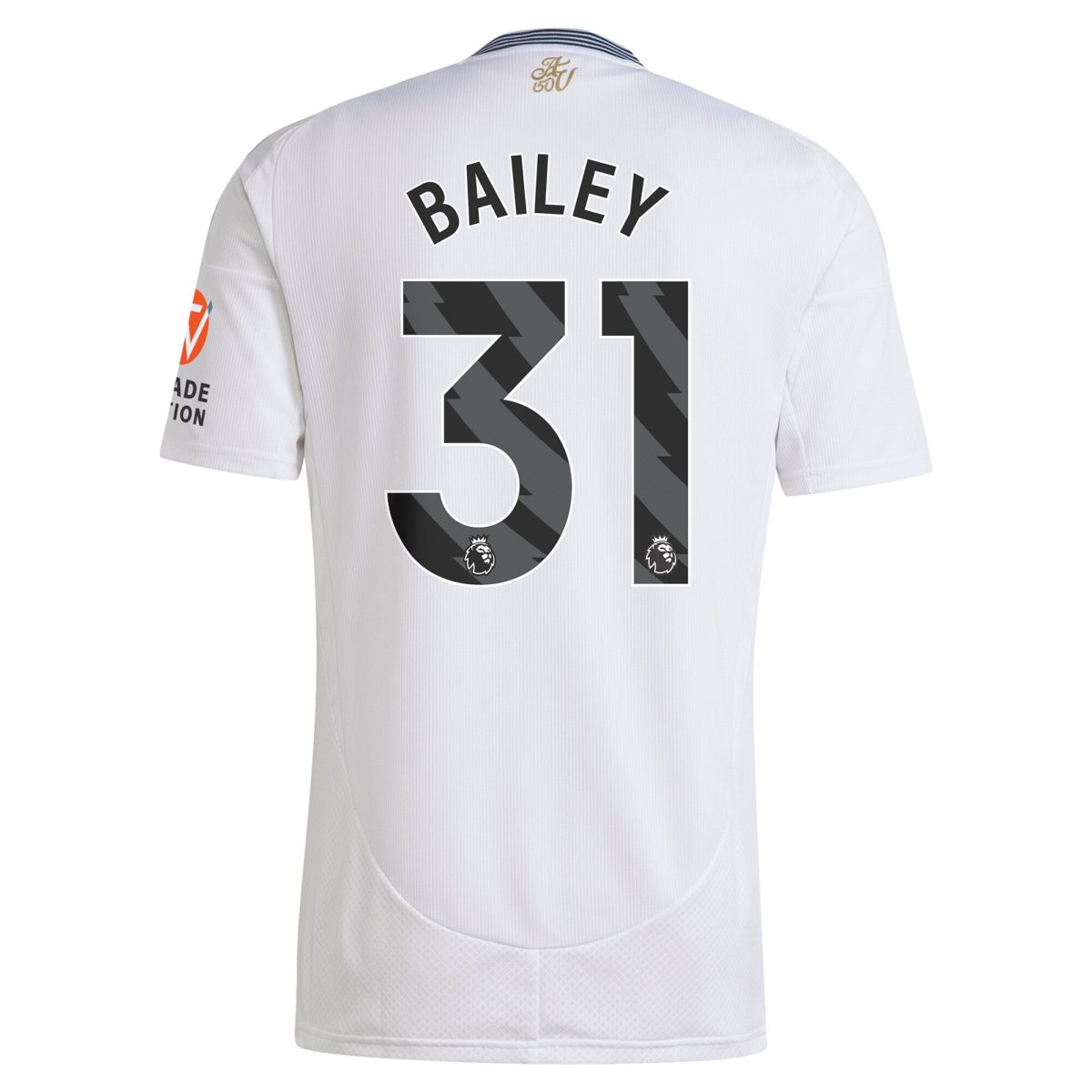 AVFC aston villa adidas away shirt 2024-25 with bailey 31 printing Collection | Official Aston Villa Kits and Apparel