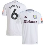 AVFC aston villa adidas away shirt 2024-25 with barkley 6 printing Collection | Official Aston Villa Kits and Apparel