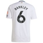 AVFC aston villa adidas away shirt 2024-25 with barkley 6 printing Collection | Official Aston Villa Kits and Apparel