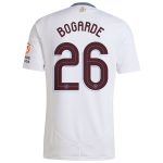 AVFC aston villa adidas away shirt 2024-25 with bogarde 26 cup printing Collection | Official Aston Villa Kits and Apparel