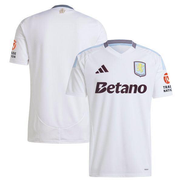 AVFC aston villa adidas away shirt 2024-25 with custom printing Collection | Official Aston Villa Kits and Apparel