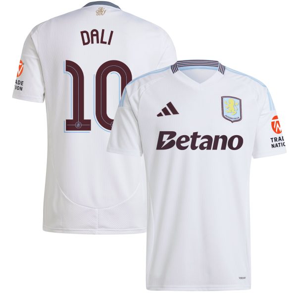 AVFC aston villa adidas away shirt 2024-25 with dali 10 cup printing Collection | Official Aston Villa Kits and Apparel