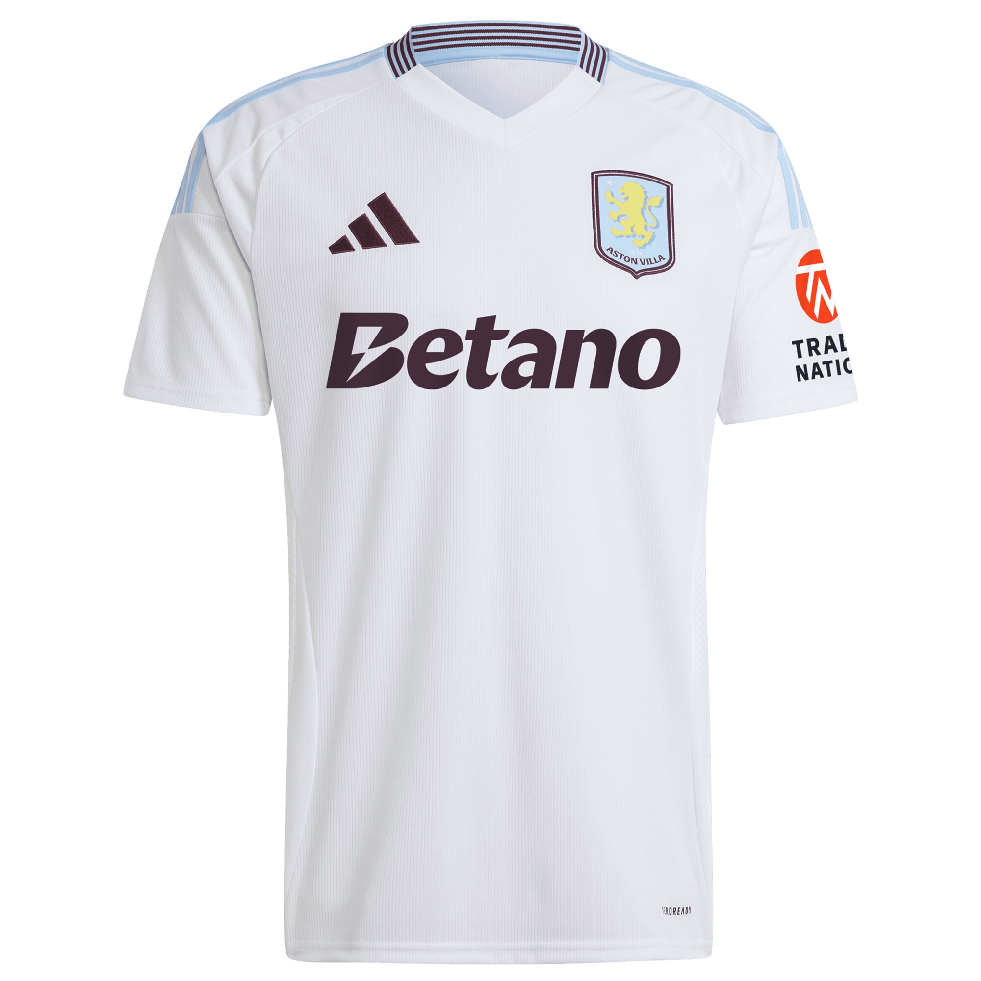 AVFC aston villa adidas away shirt 2024-25 with diego carlos 3 cup printing Collection | Official Aston Villa Kits and Apparel