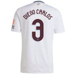 AVFC aston villa adidas away shirt 2024-25 with diego carlos 3 cup printing Collection | Official Aston Villa Kits and Apparel
