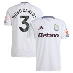 AVFC aston villa adidas away shirt 2024-25 with diego carlos 3 printing Collection | Official Aston Villa Kits and Apparel