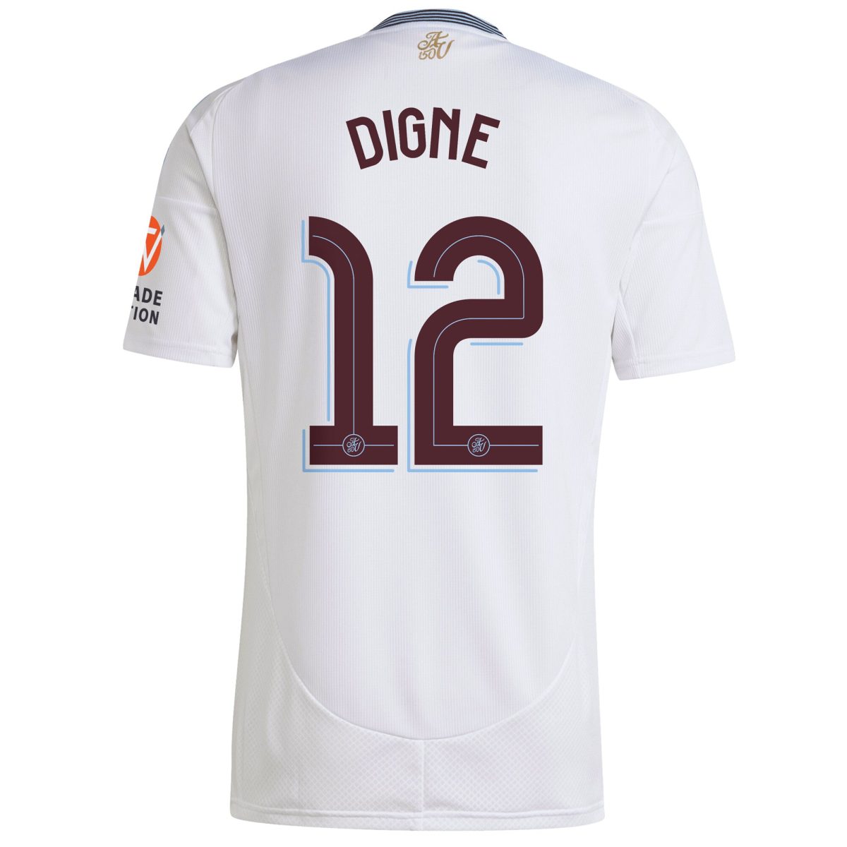 AVFC aston villa adidas away shirt 2024-25 with digne 12 cup printing Collection | Official Aston Villa Kits and Apparel