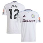 AVFC aston villa adidas away shirt 2024-25 with digne 12 printing Collection | Official Aston Villa Kits and Apparel