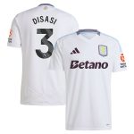 AVFC aston villa adidas away shirt 2024-25 with disasi 3 printing Collection | Official Aston Villa Kits and Apparel