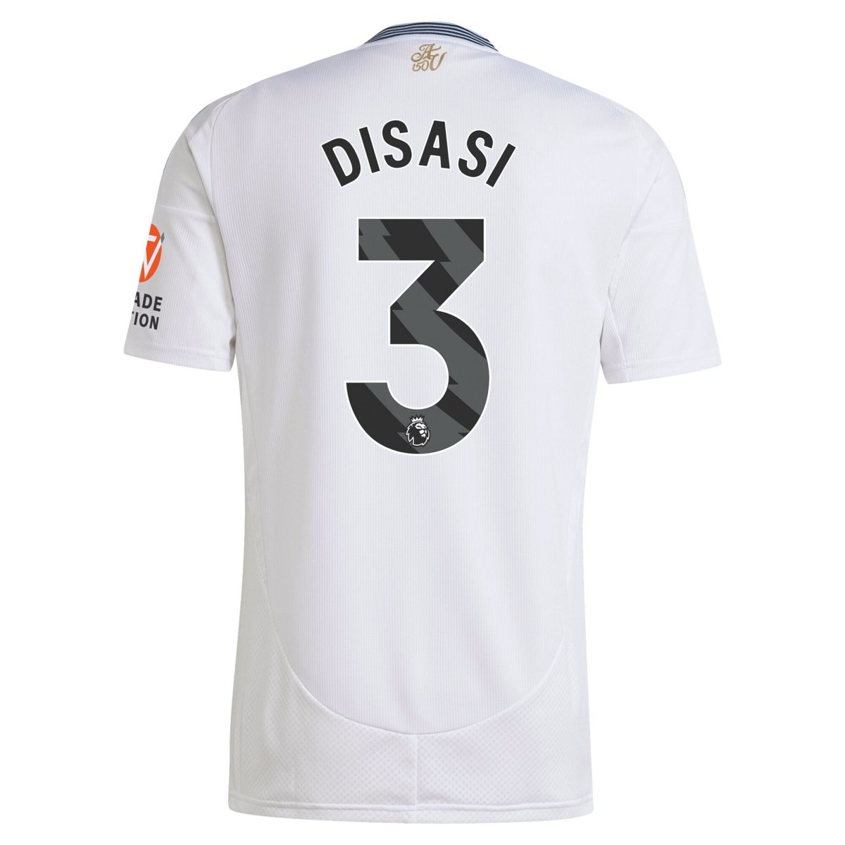 AVFC aston villa adidas away shirt 2024-25 with disasi 3 printing Collection | Official Aston Villa Kits and Apparel